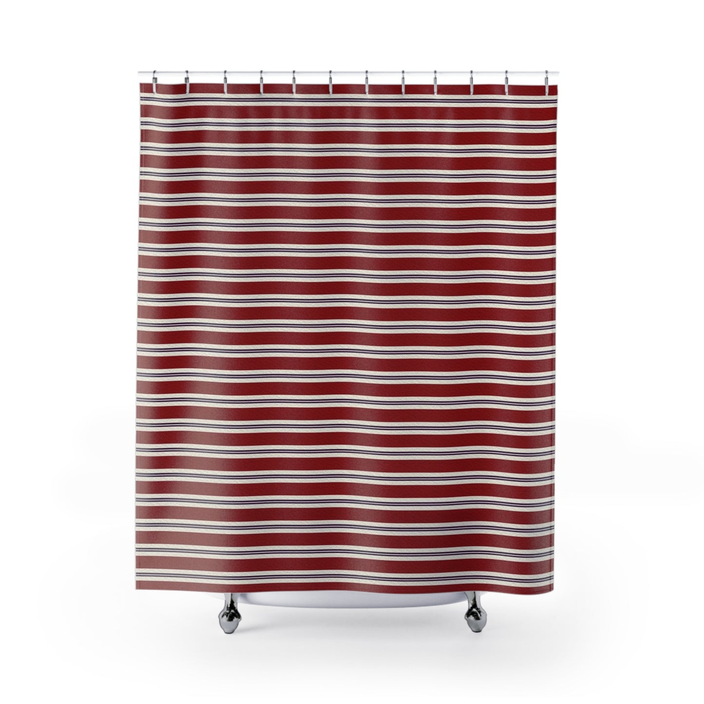 Stylish Striped Shower Curtains, Modern Bathroom Decor, Farmhouse Style, Gift for Homeowners, Holiday Home Upgrade