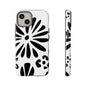 Stylish Phone Case with Floral Design, Tough Phone Cover for Her, Trendy Black and White Cell Phone Case, Unique Gift for Birthdays [...]