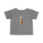 Cute Halloween Infant Tee with Mummy Design, Baby Shirt, Adorable Spooky Gift, Toddler Halloween Outfit, Pumpkin Tee for Kids