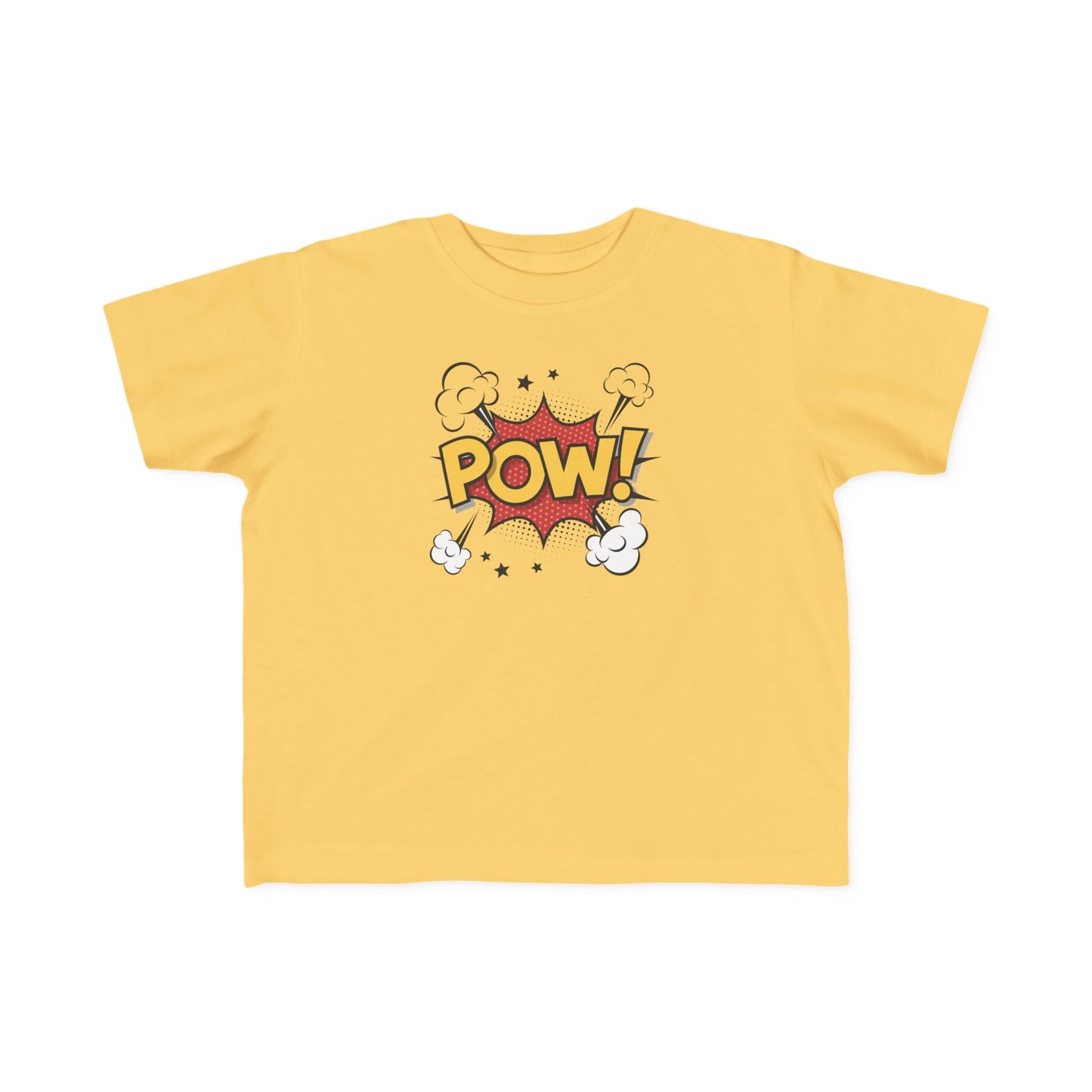 Superhero Toddler Tee, Cute Kids Shirt, POW Graphic T-Shirt, Fun Children's Wear, Birthday Gift, Playtime Outfit