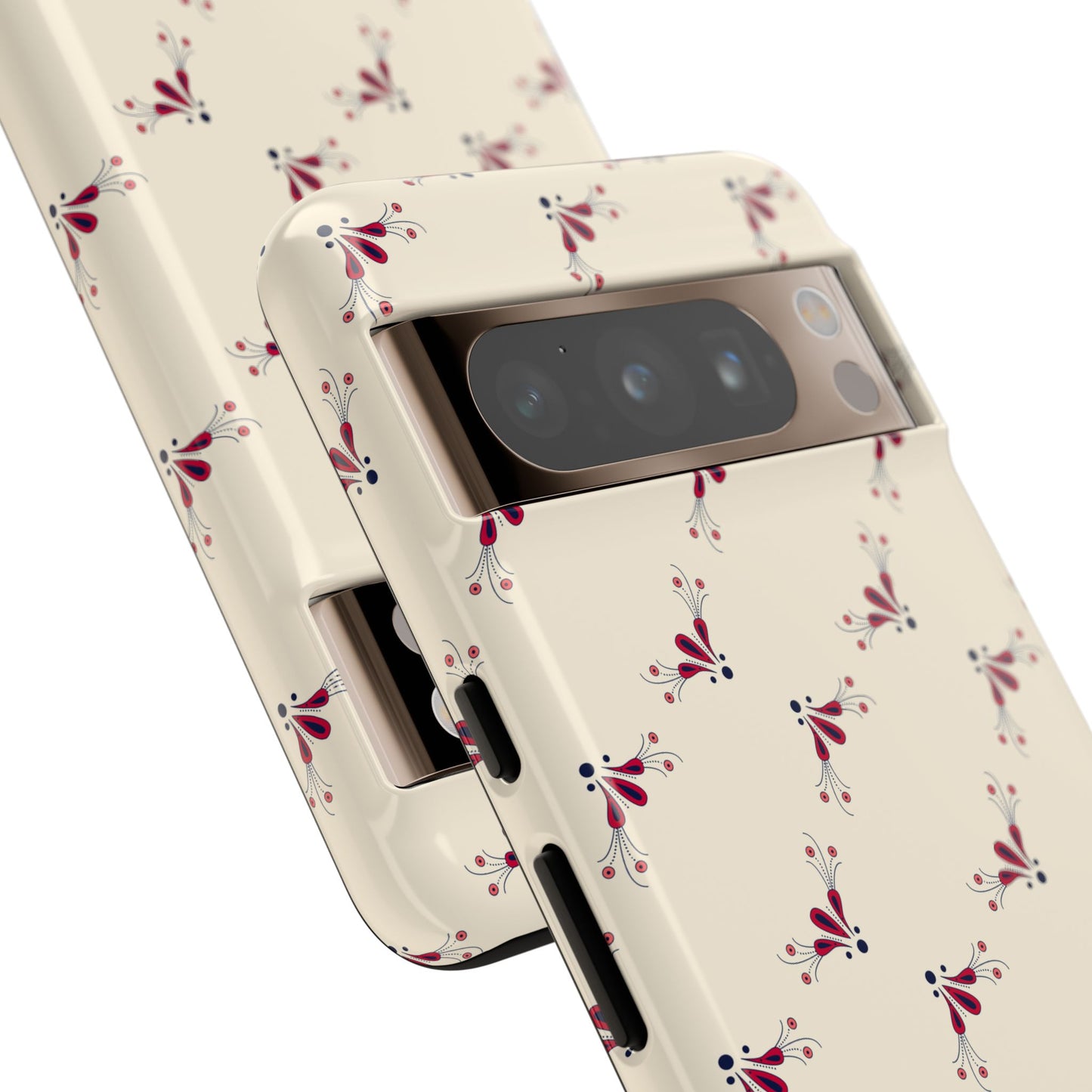 Tough Cases - Floral Design Phone Case, Stylish Protective Cover, Gift for Her, Trendy Smartphone Accessory, Floral iPhone Case, [...]