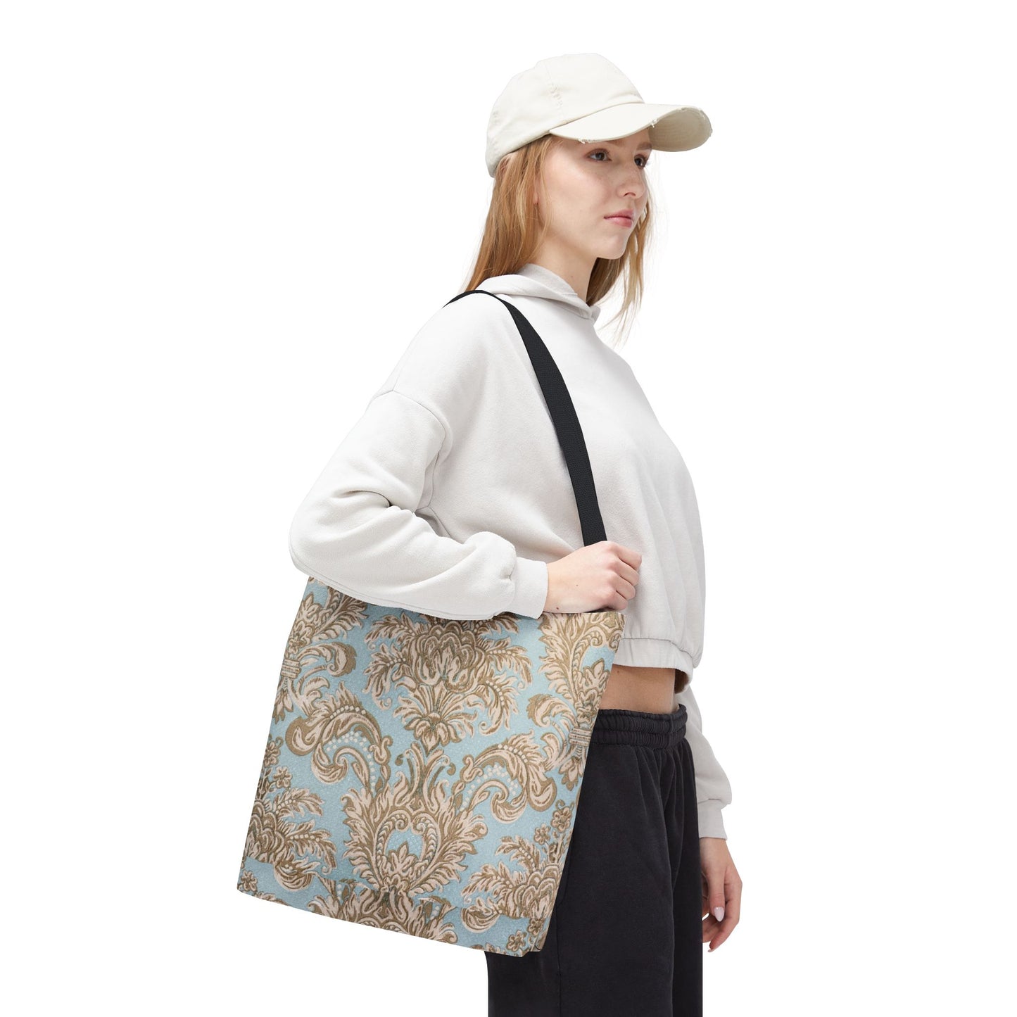 Chic Floral Tote Bag, Stylish Everyday Bag, Travel Tote, Shopper's Essential, Gift for Her, Beach Bag