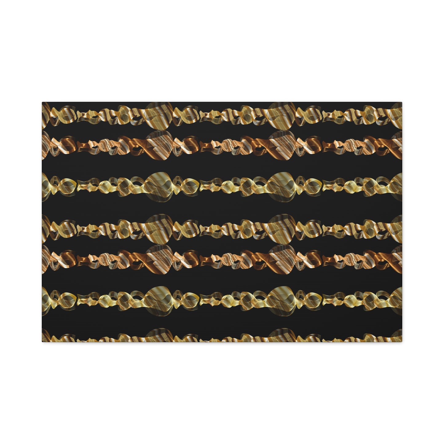 Artistic Canvas Gold and Black