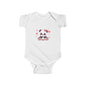 Cute Panda Infant Bodysuit - Adorable Baby Outfit, Perfect for Baby Showers, First Birthdays, and Valentine's Day