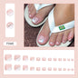 Pure desire French diamond flash ins wind sweet and cool hot girl press-on nails and Press-on toenails special – Image 9