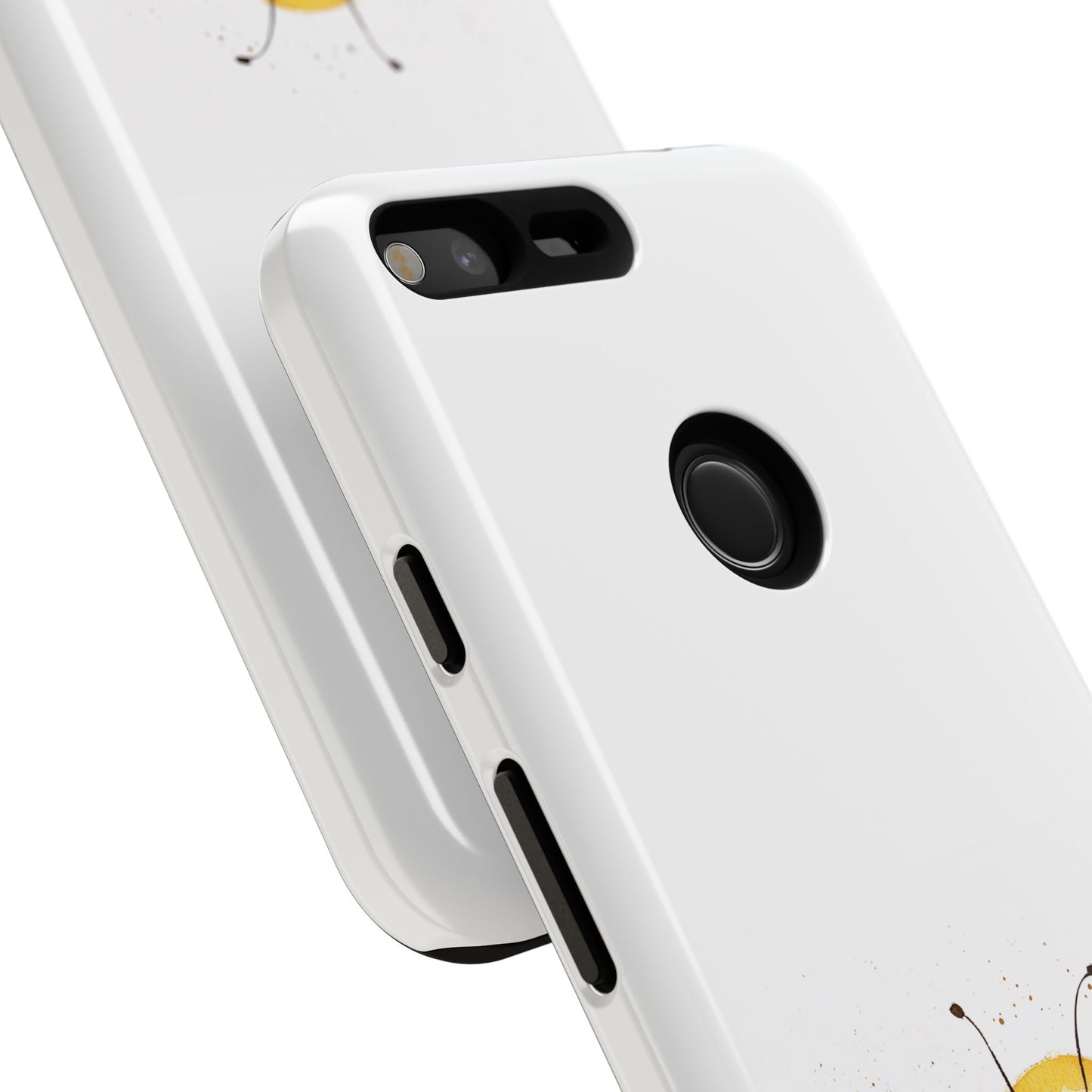 Bee Phone Case, Cute Bee Design, Tough Phone Cover, Gift for Nature Lovers, Floral Bee Mobile Case, Bee-themed Accessory