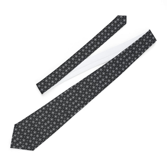 Elegant Starry Pattern Necktie for Formal Occasions