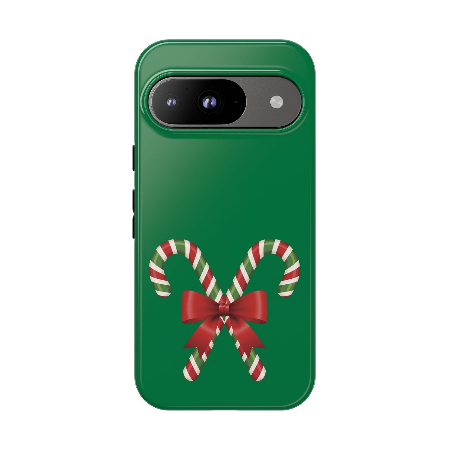 Candy Cane Phone Case: Holiday Spirit, Festive Gift, Cute Accessories, Christmas Decor, Seasonal Style