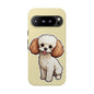 Cute Dog Phone Case, Pet Lover Gift, Custom Phone Cover, Cartoon Dog Case, Durable Phone Accessory