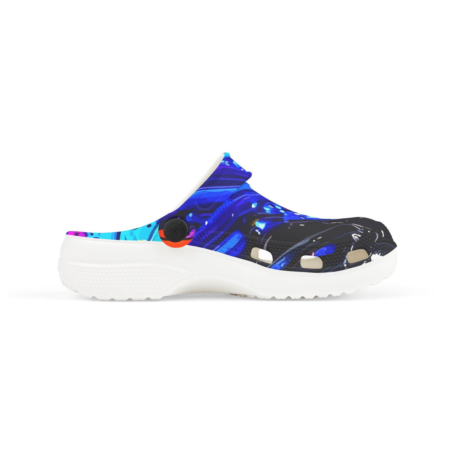 Kids Foam Clogs — Blue Splash