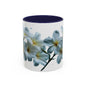 Floral Accent Coffee Mug