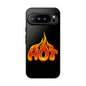 Stylish Phone Case, Hot Flames Design, Gift for Teens, Trendy Accessory, Protective Cover, Unique Phone Case