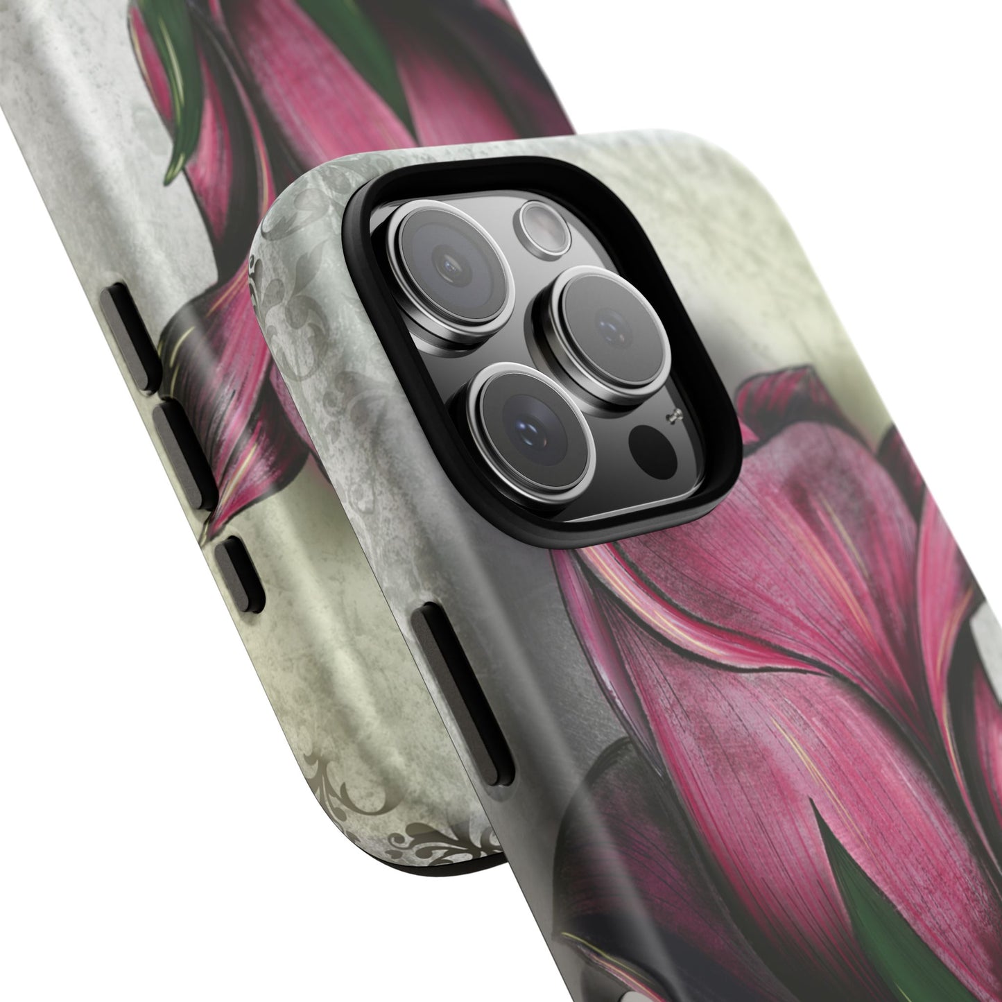 Rose Phone Case – Tough Cases, Floral Phone Cover, Gift for Her, Minimalist Design, Nature Lover's Accessory, Birthday Gift Idea