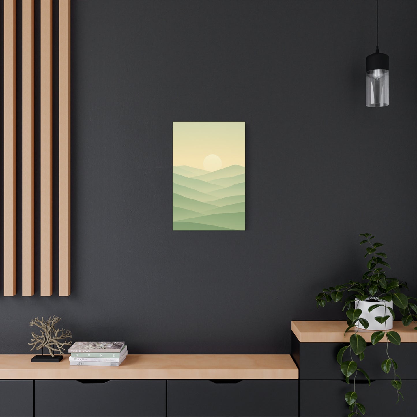 Matte Canvas, Stretched, 1.25" Sunset or Sunrise