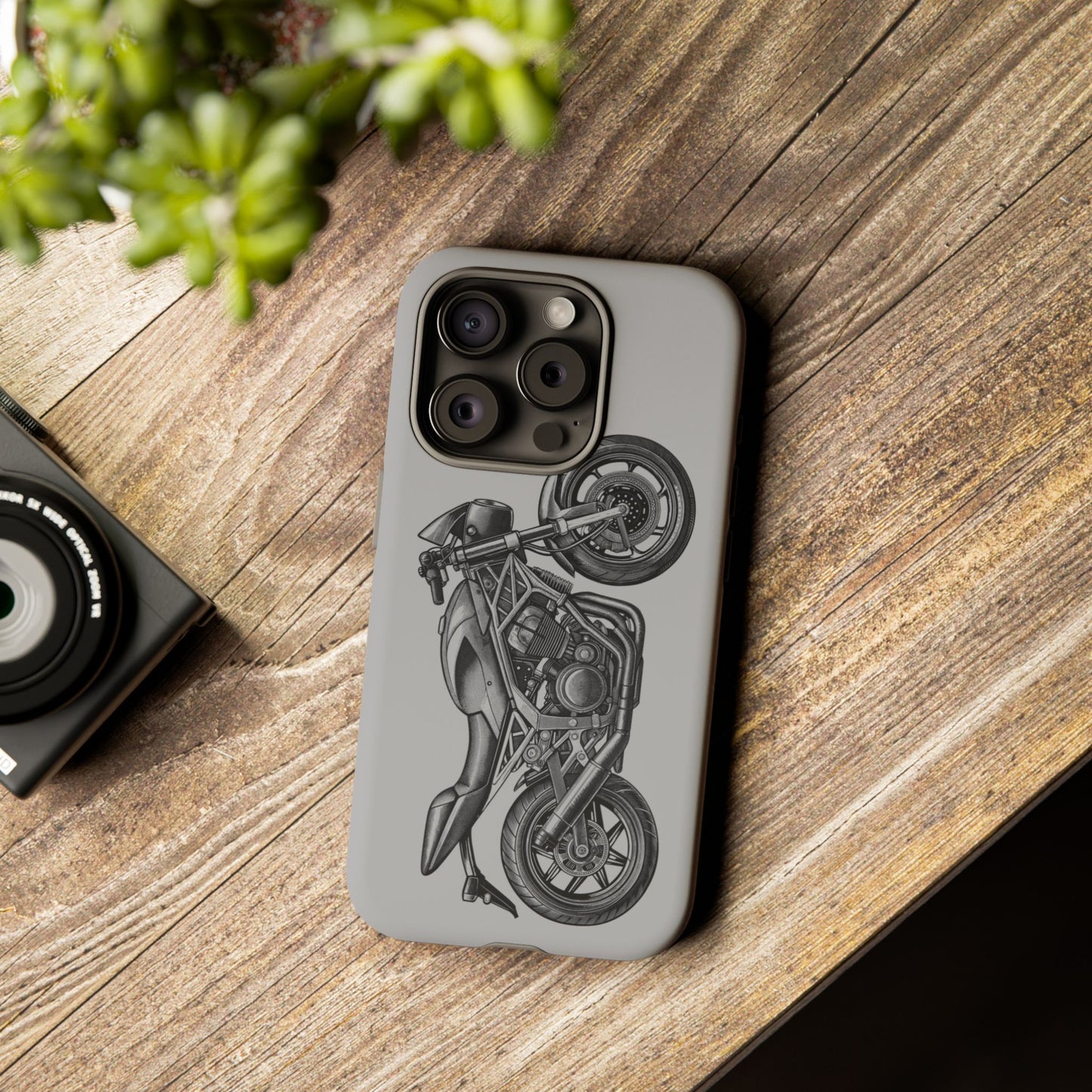 Motorcycle Phone Case - Tough Cases - Biker Gift, Motorcycle Lover, Custom Phone Cover, Unique Biker Accessory