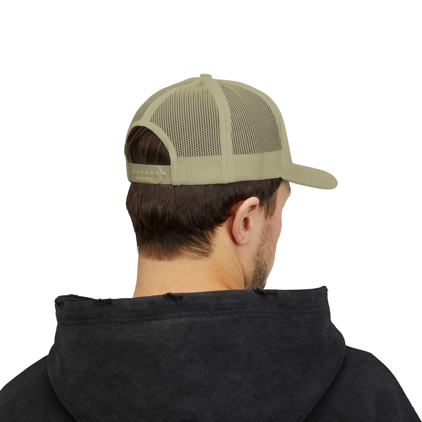 Embroidered 'Z' Snapback Trucker Cap — Vintage Monogram Initial Hat