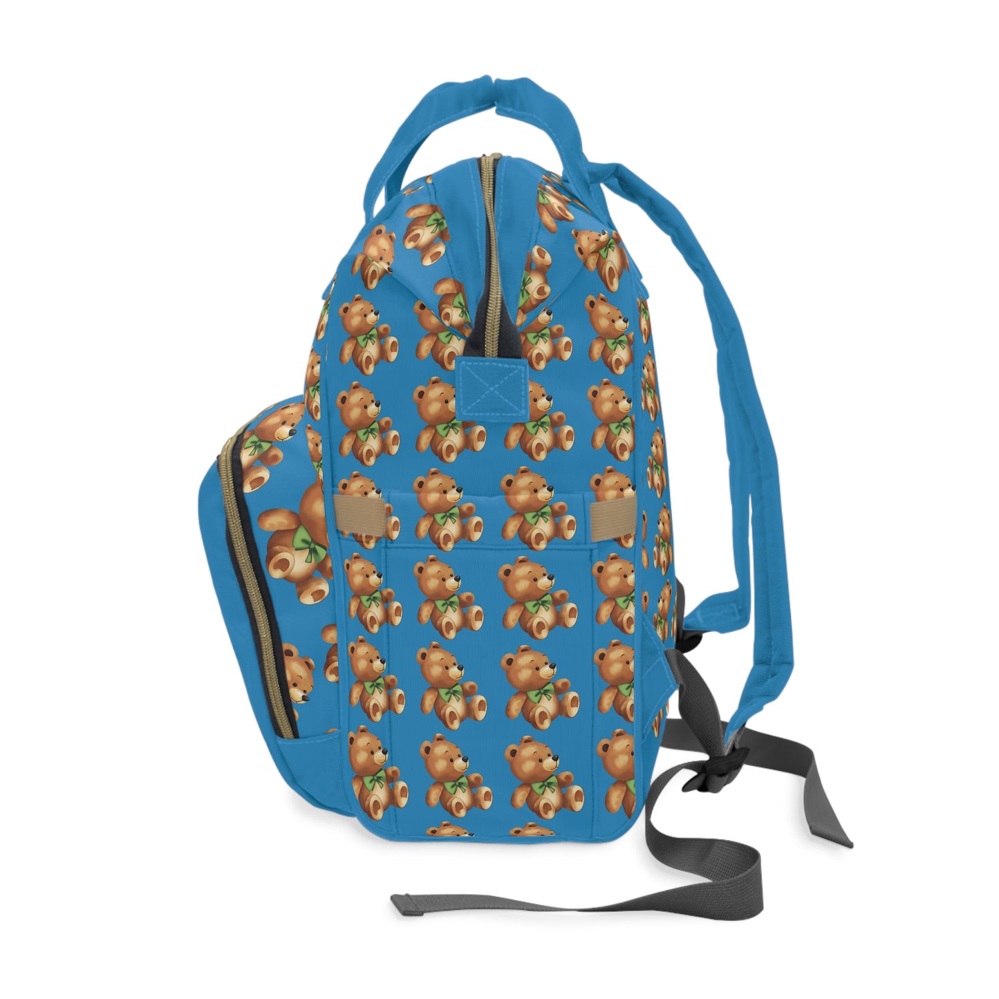 Whimsical Teddy Bear Diaper Backpack - Stylish Baby Bag, Functional Travel Pack, Perfect for Moms & Dads, Gift for Baby Showers, [...]
