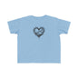Toddler's Heart & Thorn Tee, Cute Kids T-Shirt, Children's Graphic Shirt, Gift for Toddlers, Cool Summer Outfit
