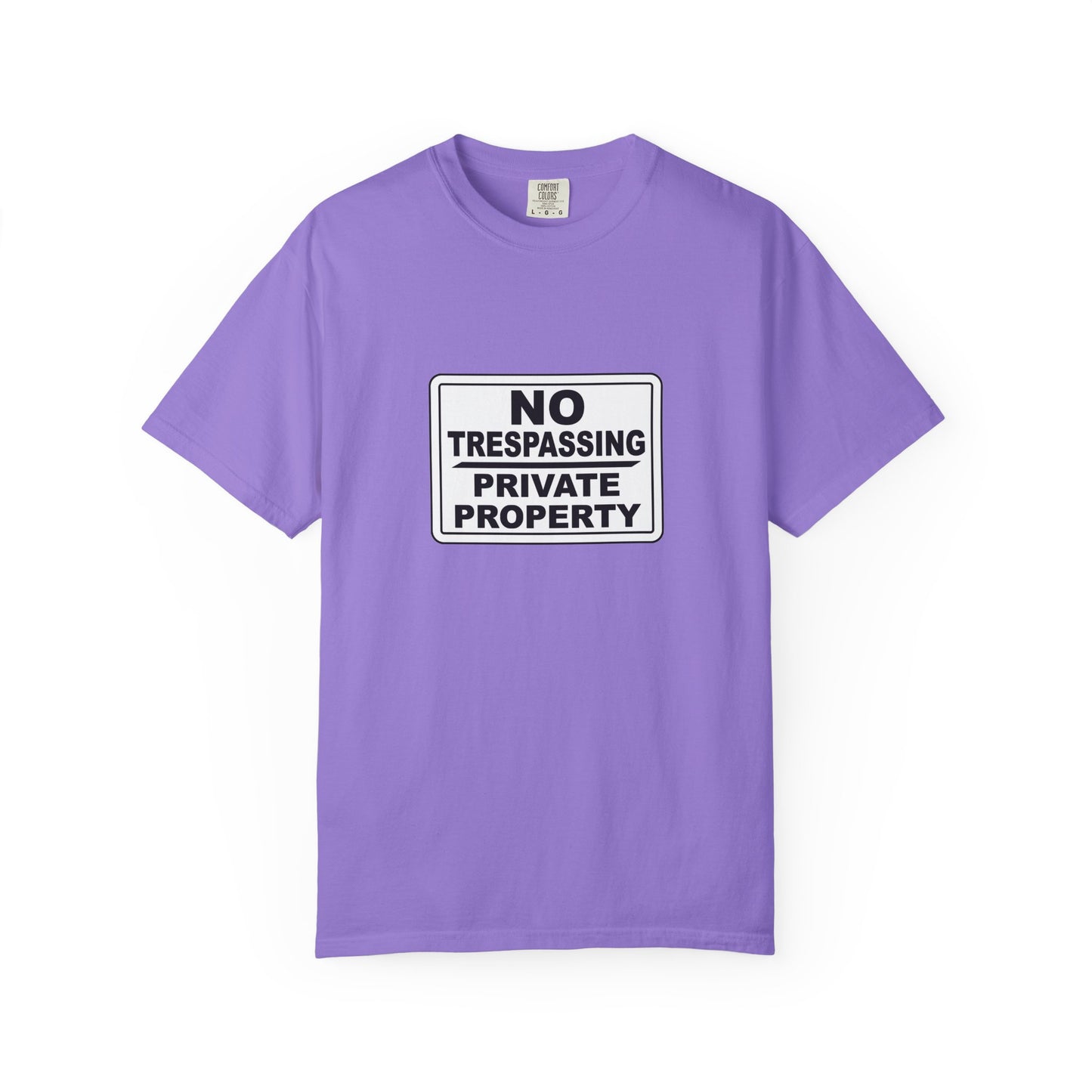 Unisex Garment-Dyed T-Shirt with Bold 'No Trespassing' Design | Casual Wear, Gift for Outdoors Lovers, Funny Shirt, Statement Tee, [...]