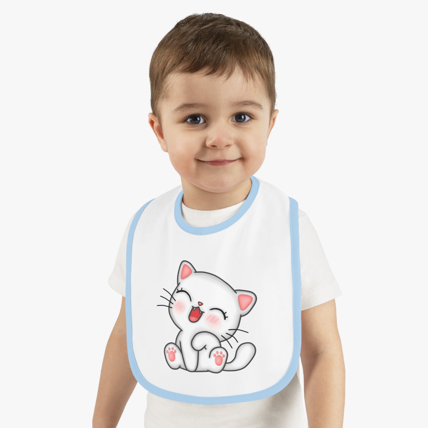 Cute Cat Baby Bib, Adorable Baby Accessories, Cat Lover Gift, Toddler Feeding Essential, Baby Shower Present, Fun Mealtime Gear