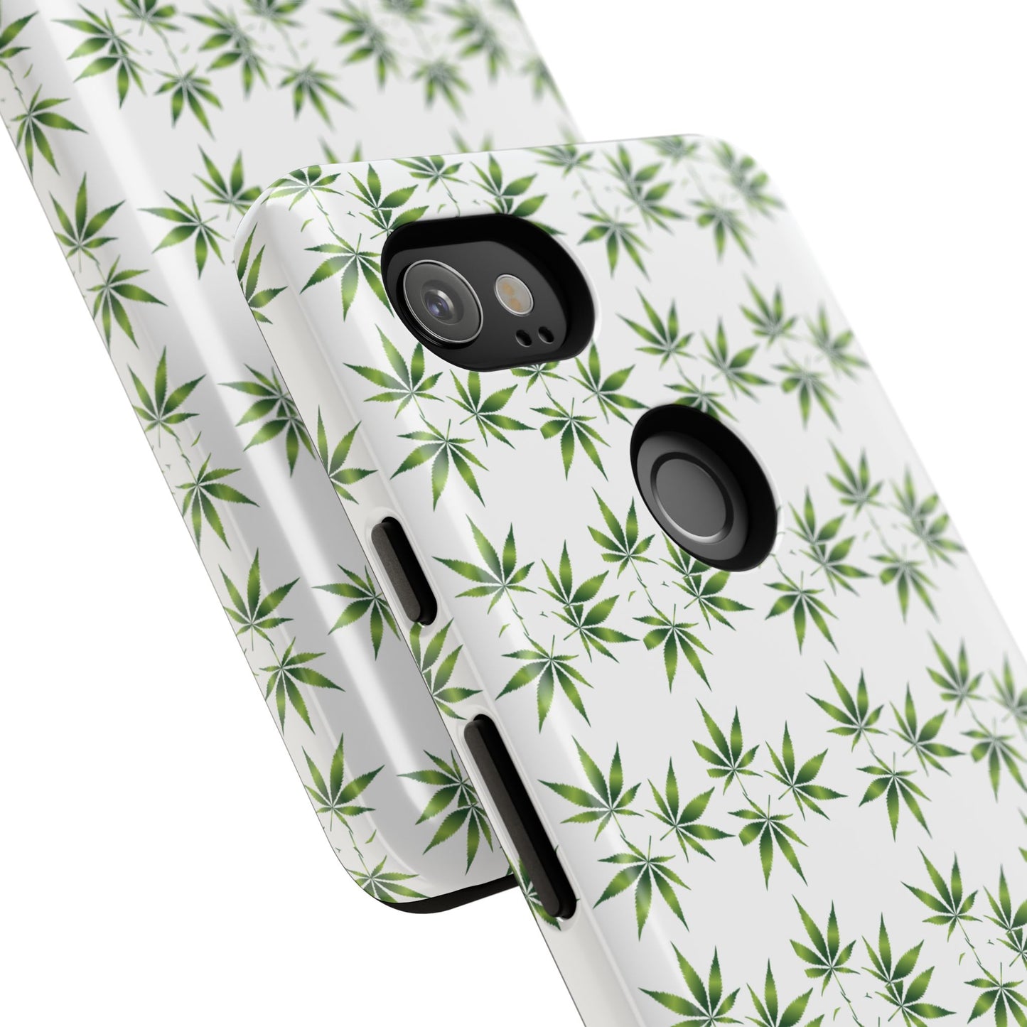 Stylish Phone Case with Cannabis Leaf Design, Durable Phone Cover, Gift for Stoner Friends, Unique Phone Accessory, Nature-Inspired Design