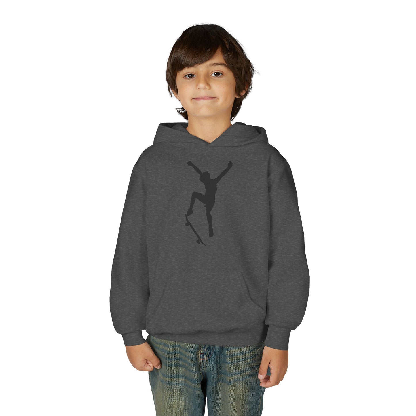 Youth Heavy Blend Hooded Sweatshirt- Skateboard