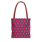 Vibrant Geometric Tote Bag, Trendy Shopping Tote, Cute Carry-All