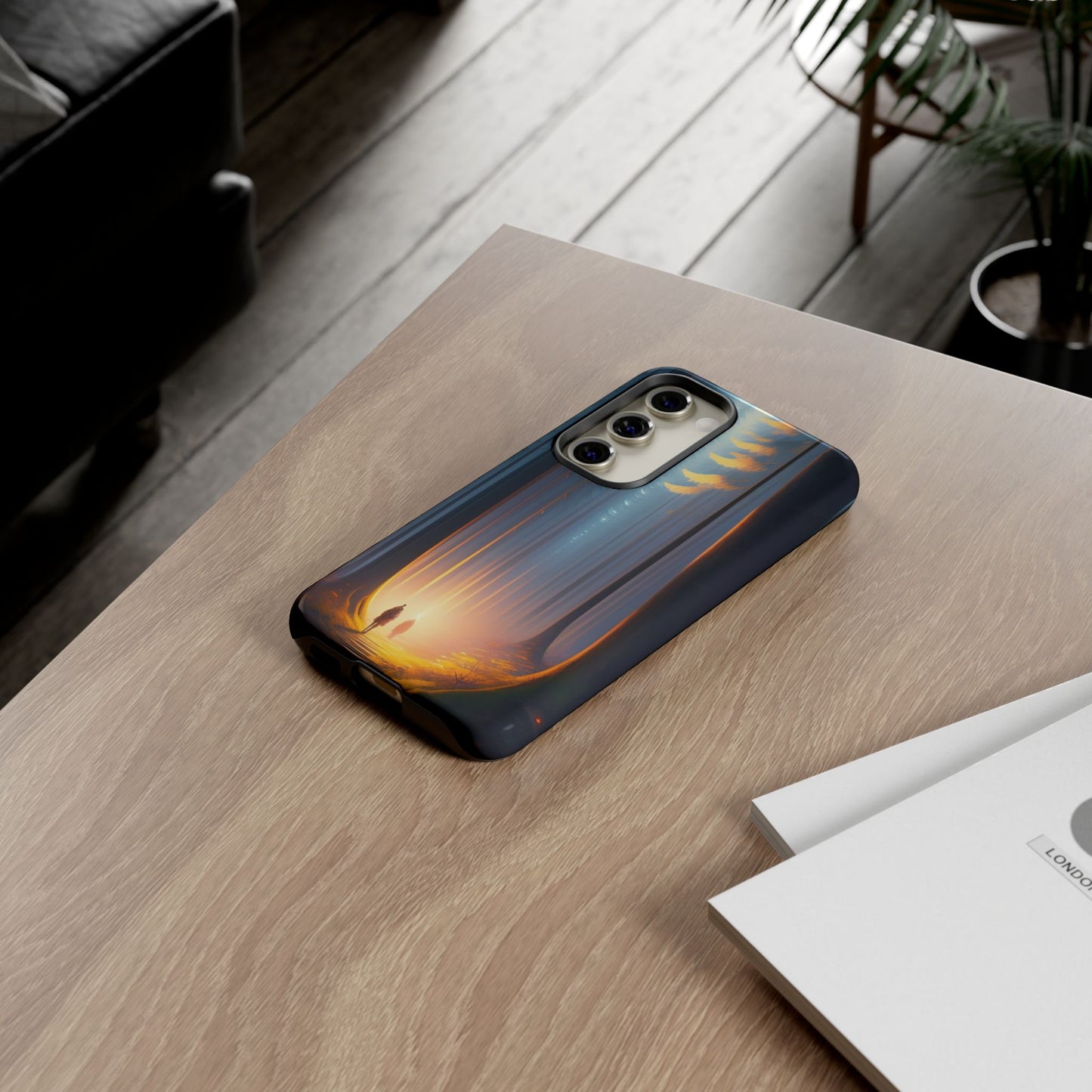 Phone Case — Mystical Forest Nightscape Protective Tough Case