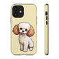 Cute Dog Phone Case, Pet Lover Gift, Custom Phone Cover, Cartoon Dog Case, Durable Phone Accessory