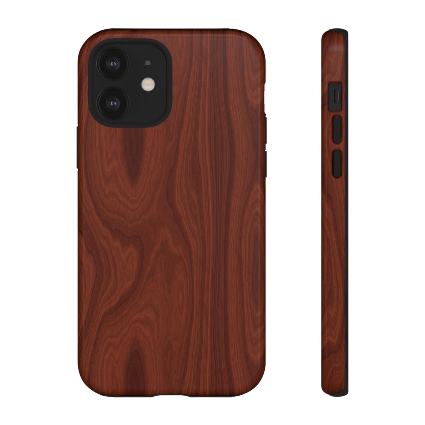 Wood Grain Phone Case, Stylish Tough Cases, Nature-Inspired Protective Cover, Unique Gifts for Him and Her, Eco-Friendly Tech Accessory