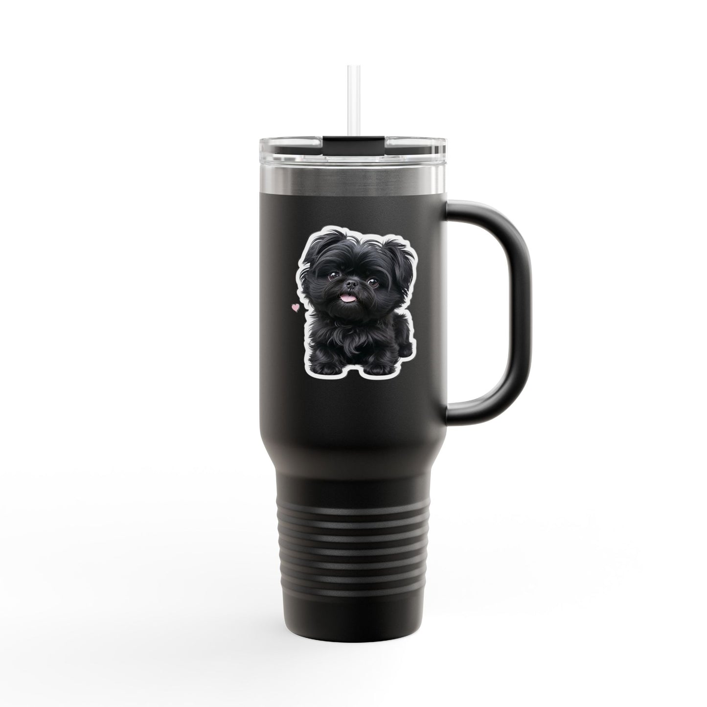Personalized Insulated Travel Mug, 40oz with Dog Design - Perfect for Pet Lovers, Gifts for Dog Owners, Travel Cup, Coffee Mug, Custom [...]