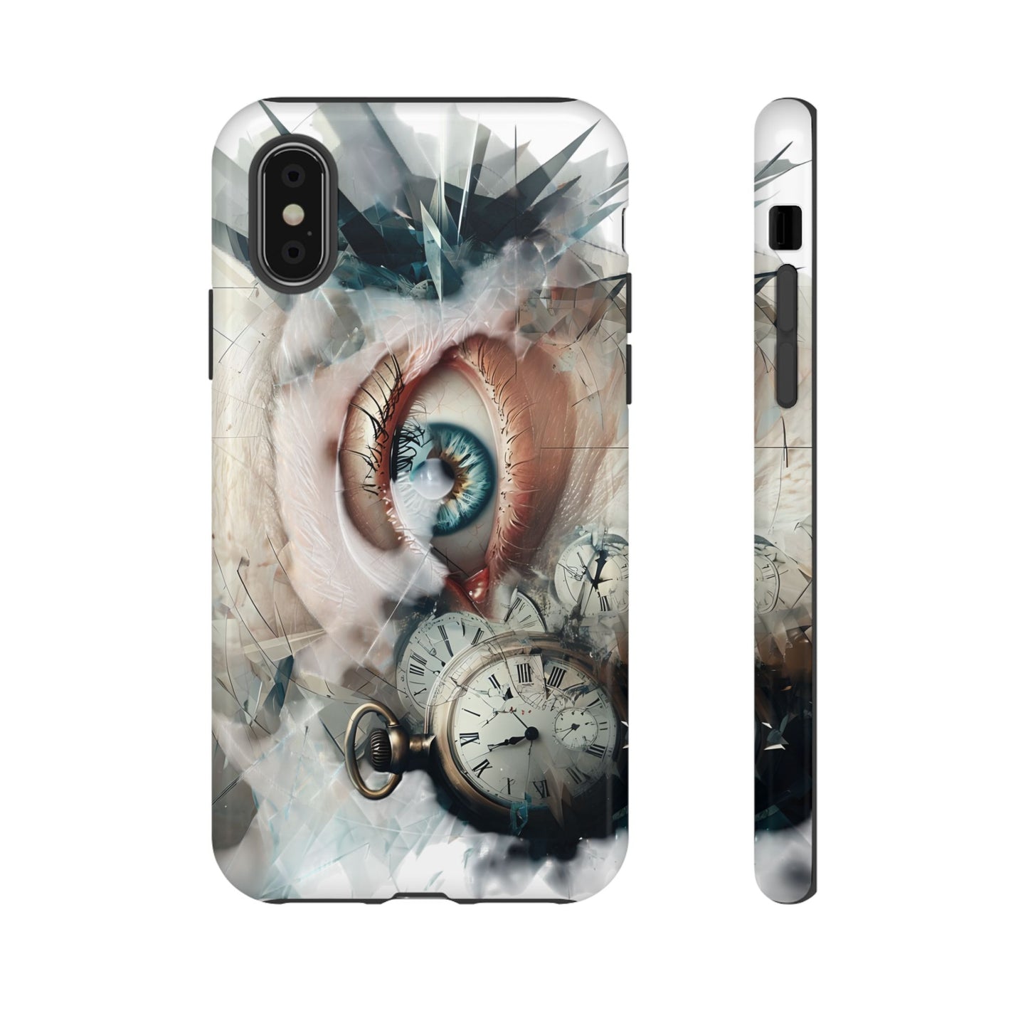 Artistic Eye Phone Case, Unique Smartphone Cover, Whimsical Gift for Art Lovers, Trendy Tech Accessory, Birthday Present, Holiday Gift