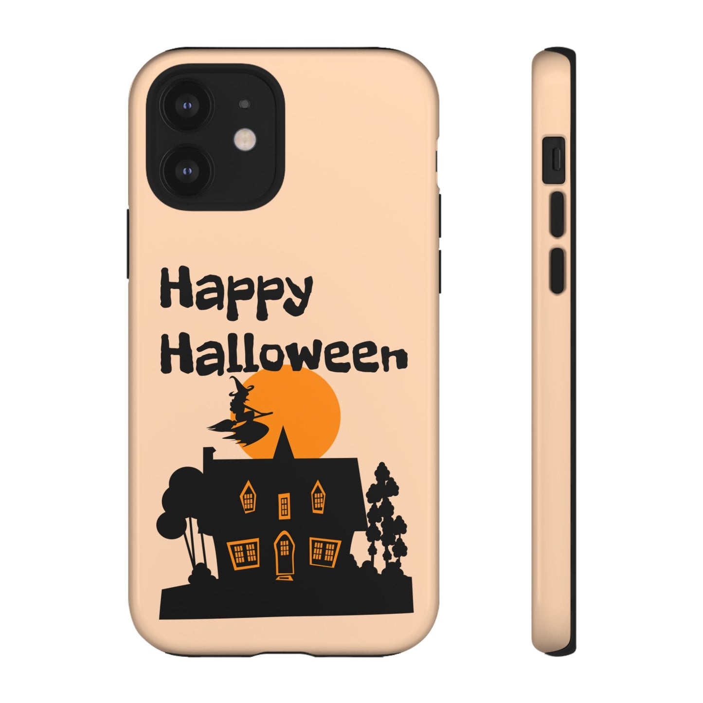 Halloween Phone Case, Spooky Mobile Cover, Tough Case for Phone, Witch Design, Fall Decor, Unique Gift for Halloween