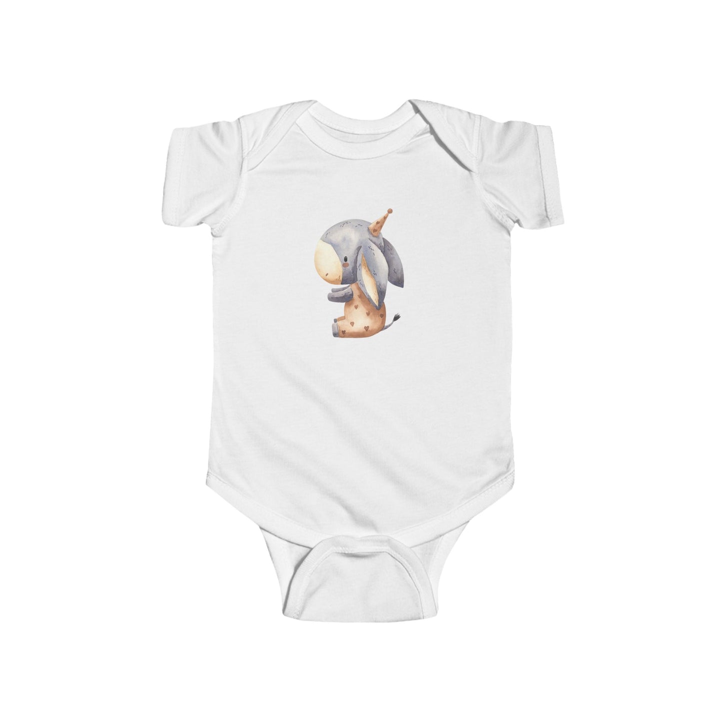 Cute Animal Graphic Infant Bodysuit, Baby Shower Gift, Newborn Outfit, Unisex Baby Clothes, Adorable Onesie