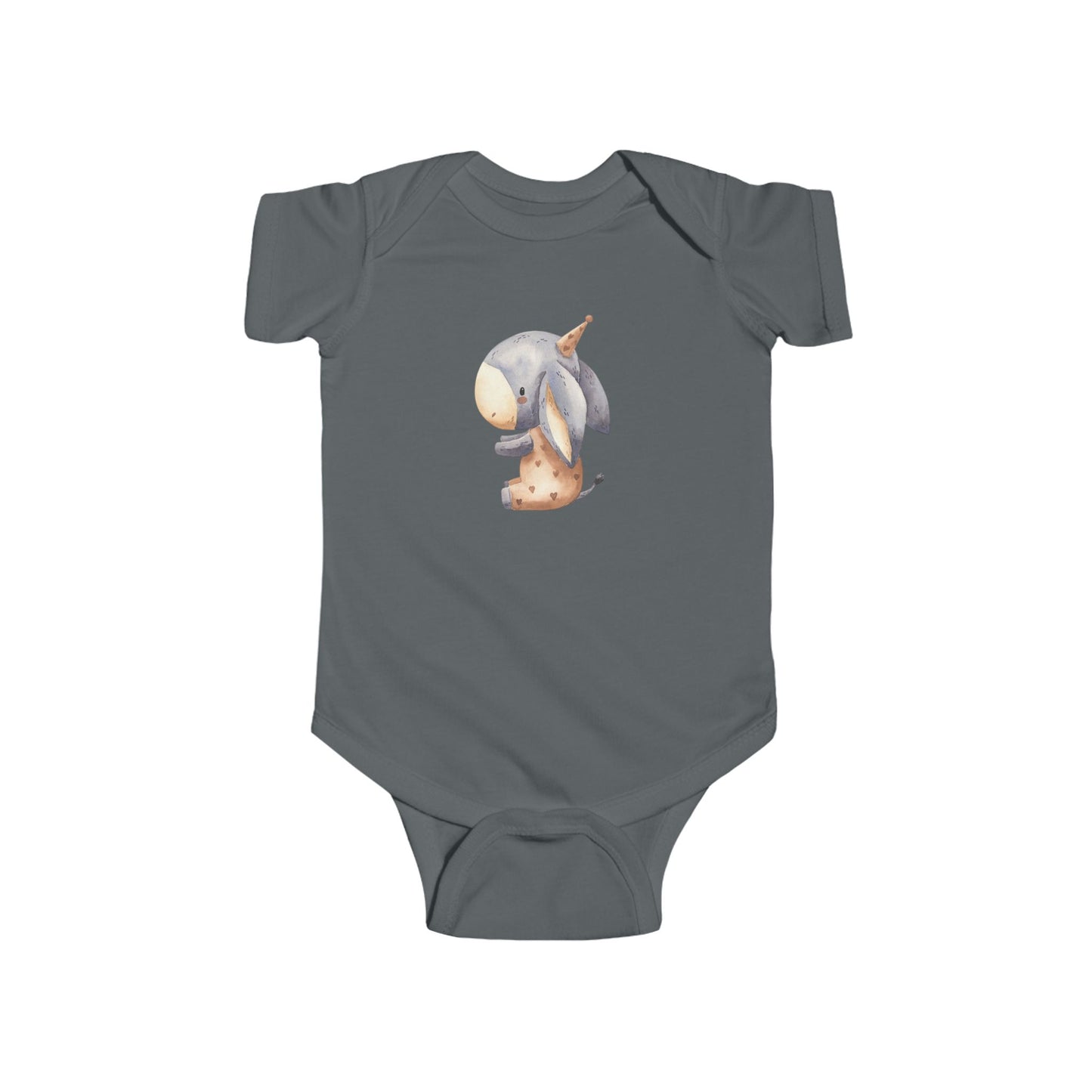 Cute Animal Graphic Infant Bodysuit, Baby Shower Gift, Newborn Outfit, Unisex Baby Clothes, Adorable Onesie