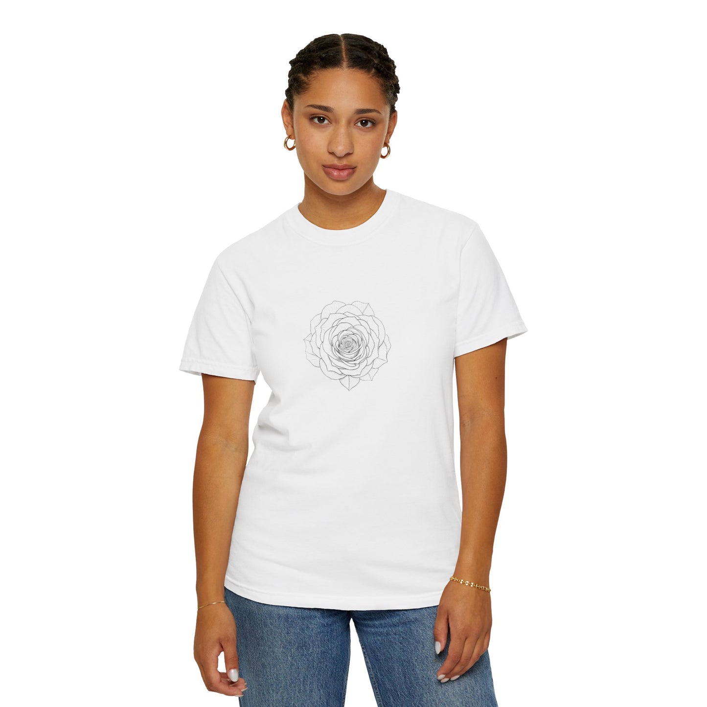 Stylish Floral T-Shirt for All Occasions - Perfect Gift, Casual Wear, Unisex Tee, Summer Essential, Comfortable Fashion