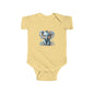 Adorable Elephant Baby Bodysuit, Infant Clothes