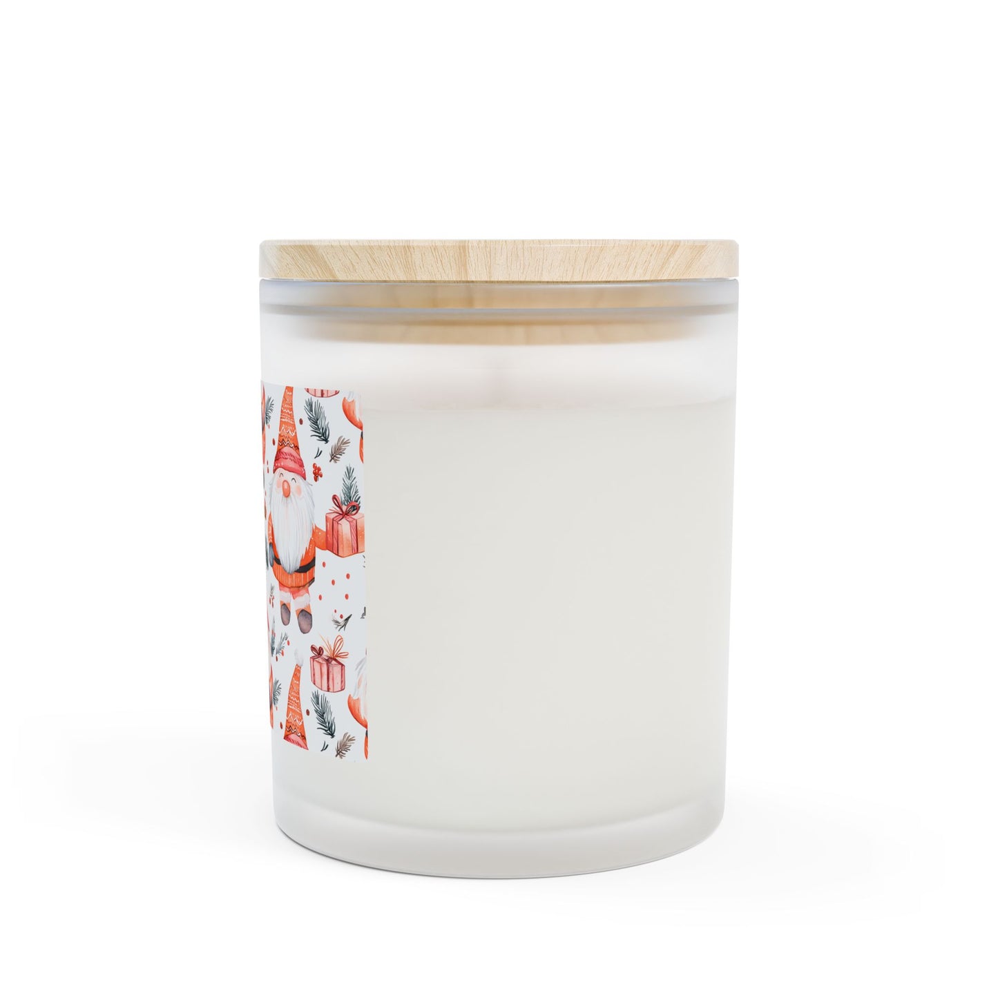 Festive Gnome Candle, Holiday Decor, Christmas Gift, Cozy Home Fragrance, Winter Celebration Scent