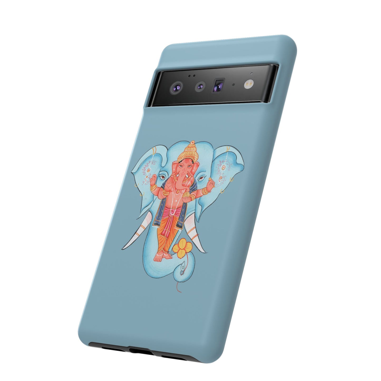 Tough Cases: Ganesh-Inspired Phone Case, Bohemian Phone Cover, Hindu Art Accessory, Festival Gift, Protective Phone Shell