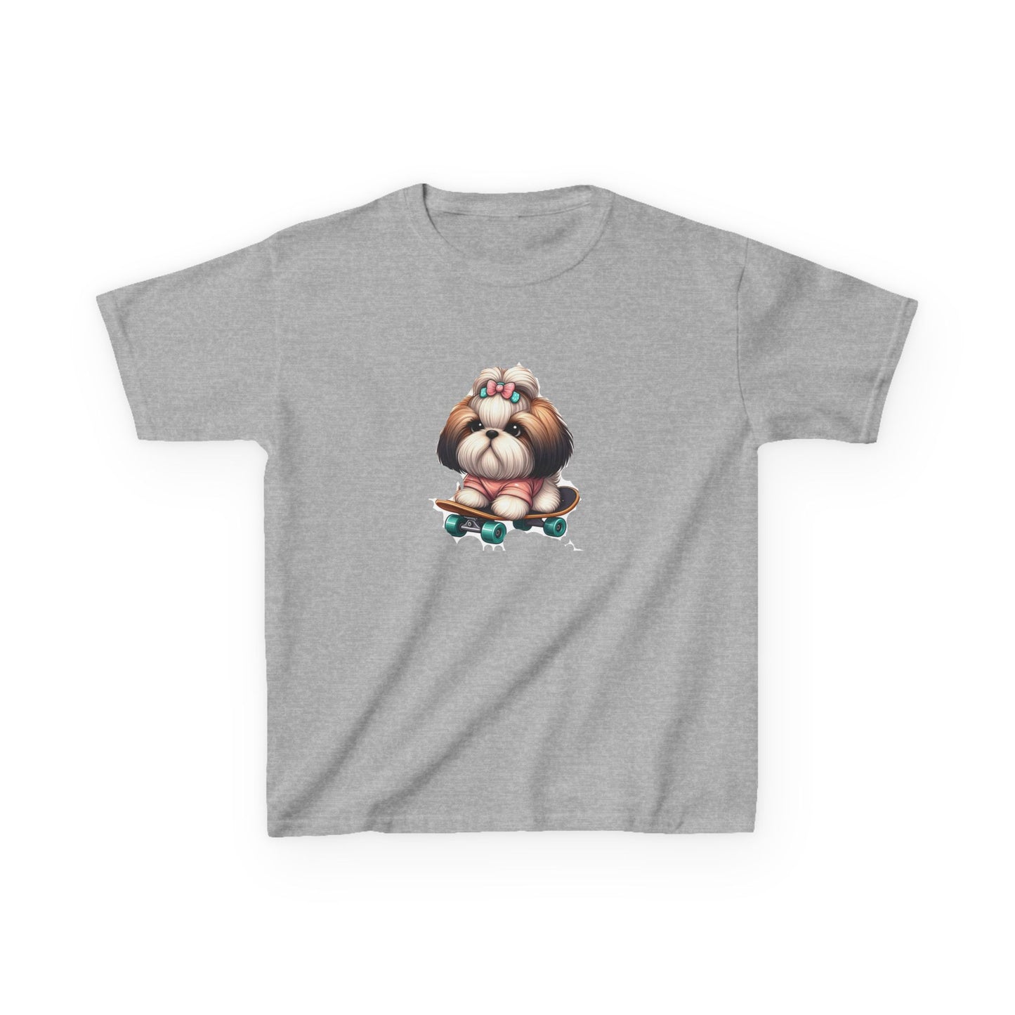 Kids Heavy CottonTee - skateboard