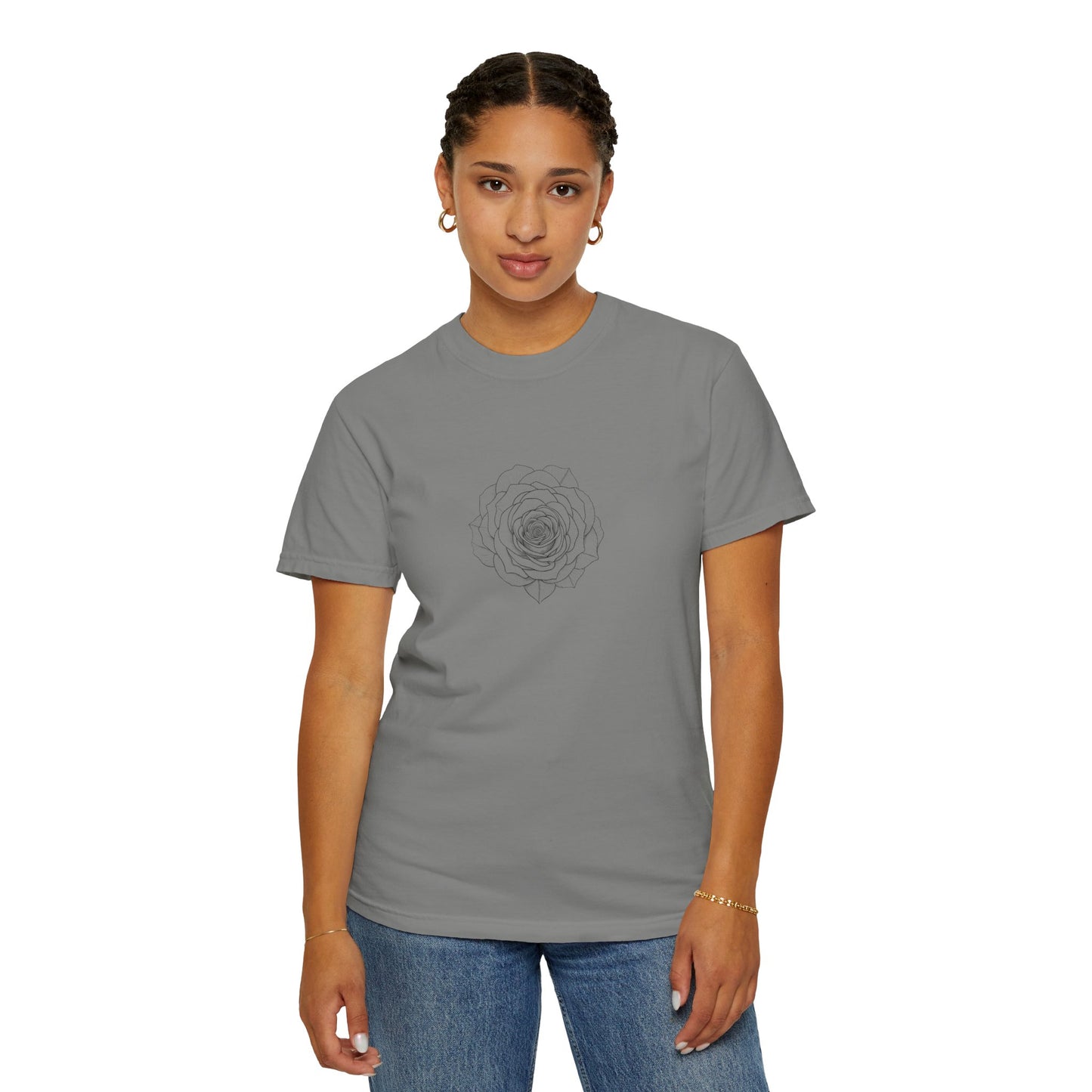 Stylish Floral T-Shirt for All Occasions - Perfect Gift, Casual Wear, Unisex Tee, Summer Essential, Comfortable Fashion