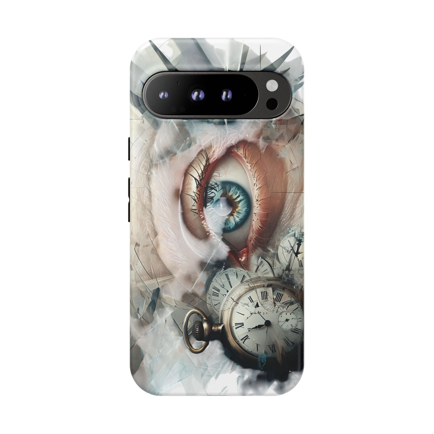 Artistic Eye Phone Case, Unique Smartphone Cover, Whimsical Gift for Art Lovers, Trendy Tech Accessory, Birthday Present, Holiday Gift