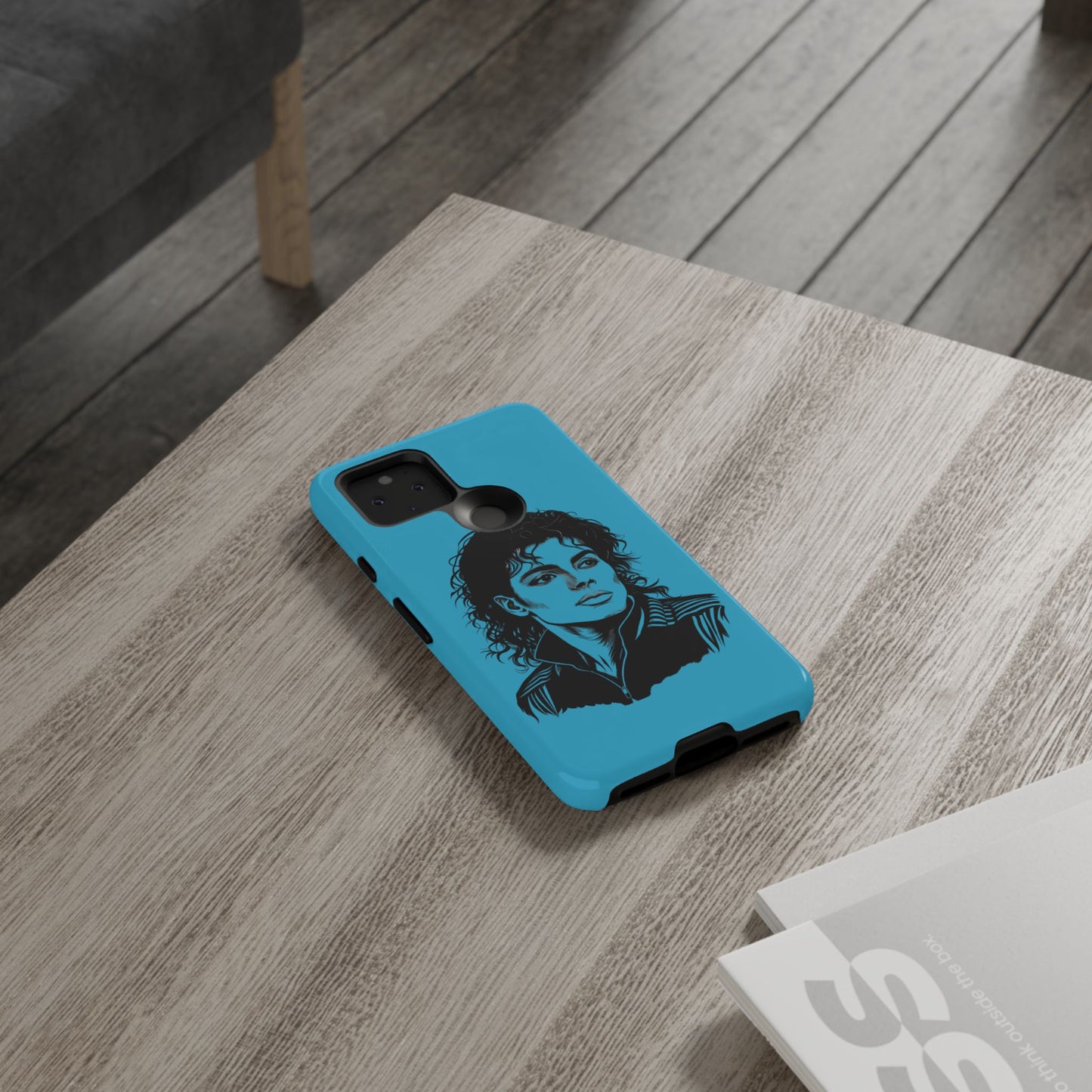Michael Jackson Phone Case - Tough Cases, Pop Music Gifts, Retro Art, Unique Phone Accessories, Vintage Design