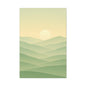 Matte Canvas, Stretched, 1.25" Sunset or Sunrise