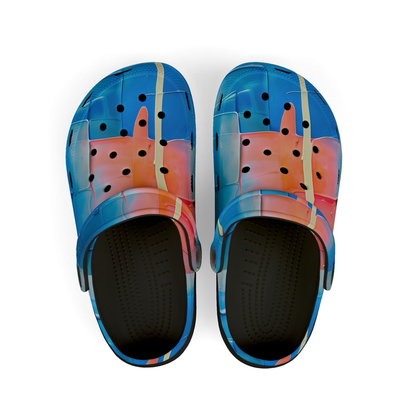 Vibrant Kids' EVA Foam Clogs, Fun Comfortable Footwear, Summer Play Shoes, Easy Slip-On Clogs, Colorful Beach Sandals, Playful Garden Shoes