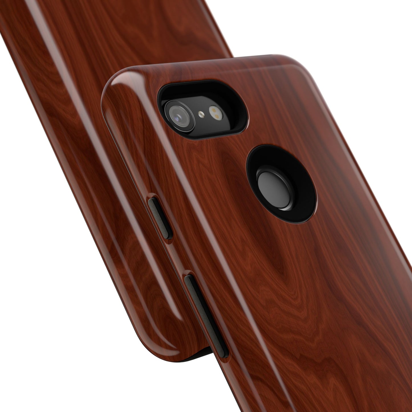 Wood Grain Phone Case, Stylish Tough Cases, Nature-Inspired Protective Cover, Unique Gifts for Him and Her, Eco-Friendly Tech Accessory