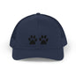 Paw Print Snapback Trucker Cap - Dog Lovers Hat, Pet Dad Gift, Adjustable Cap for Animal Lovers, Outdoor Activities, Casual Wear