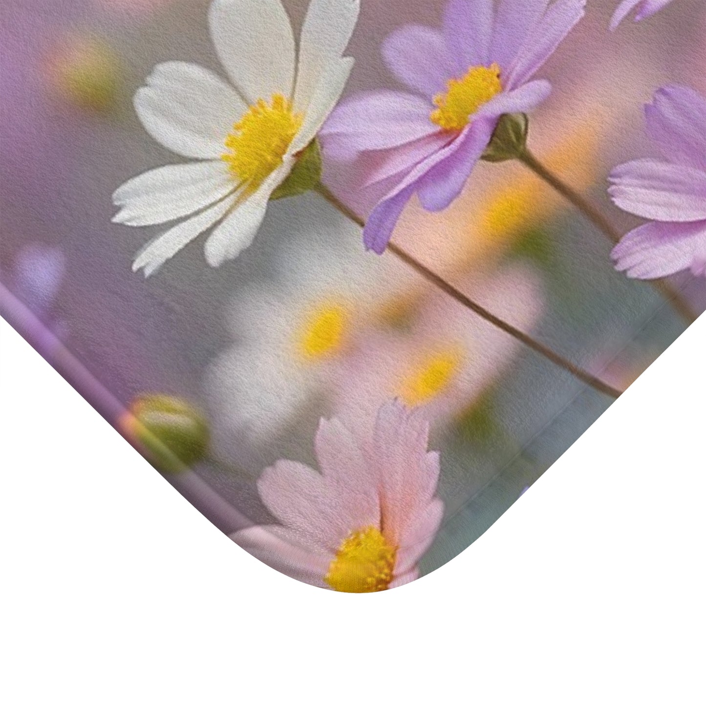 Floral Delight Bath Mat | Spring Decor, Bathroom Accessories, Gift for Her, Home Decor, Flower Design