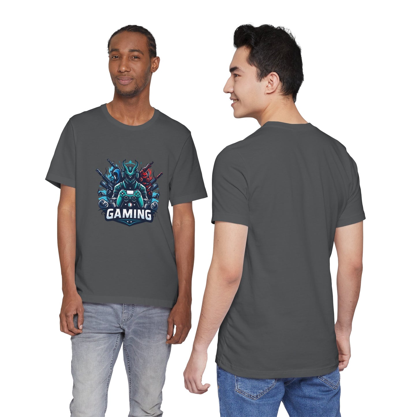 Gaming Controller Emblem Tee — Esports Gamer Graphic T-Shirt