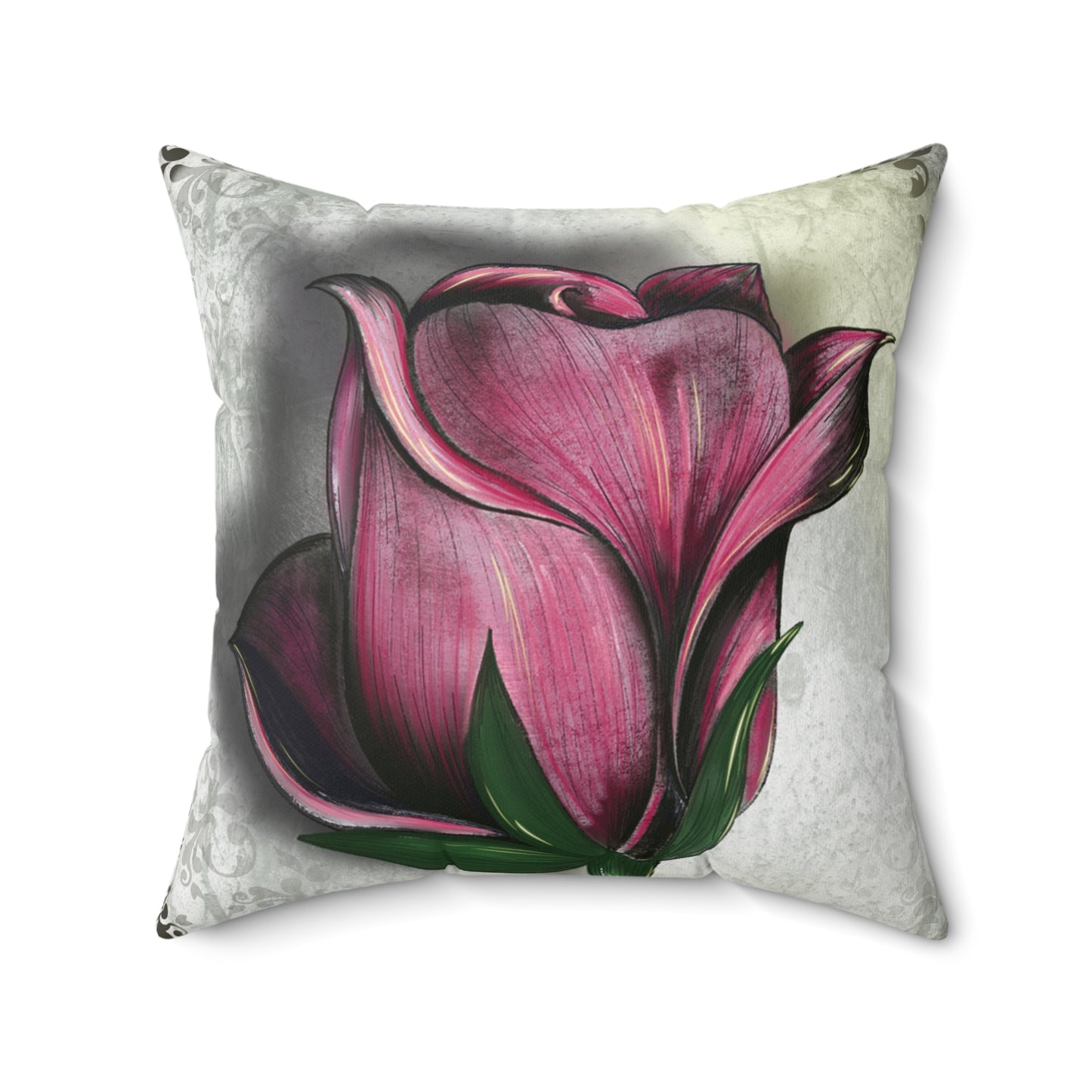 Spun Polyester Square Pillow